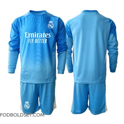 Real Madrid Målmand Hjemme Trøje Børn 2025-26 Langærmet (+ Korte bukser)